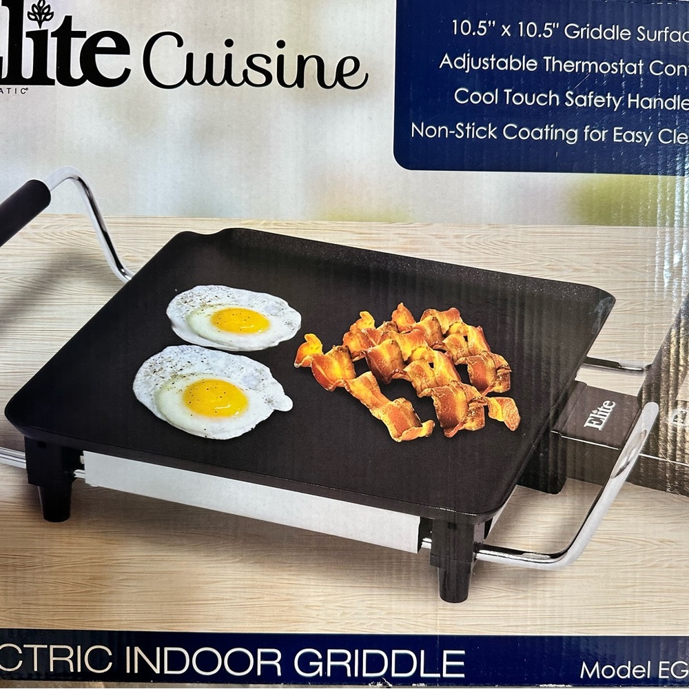 Elite Cuisine/Electric Indoor Grilled
